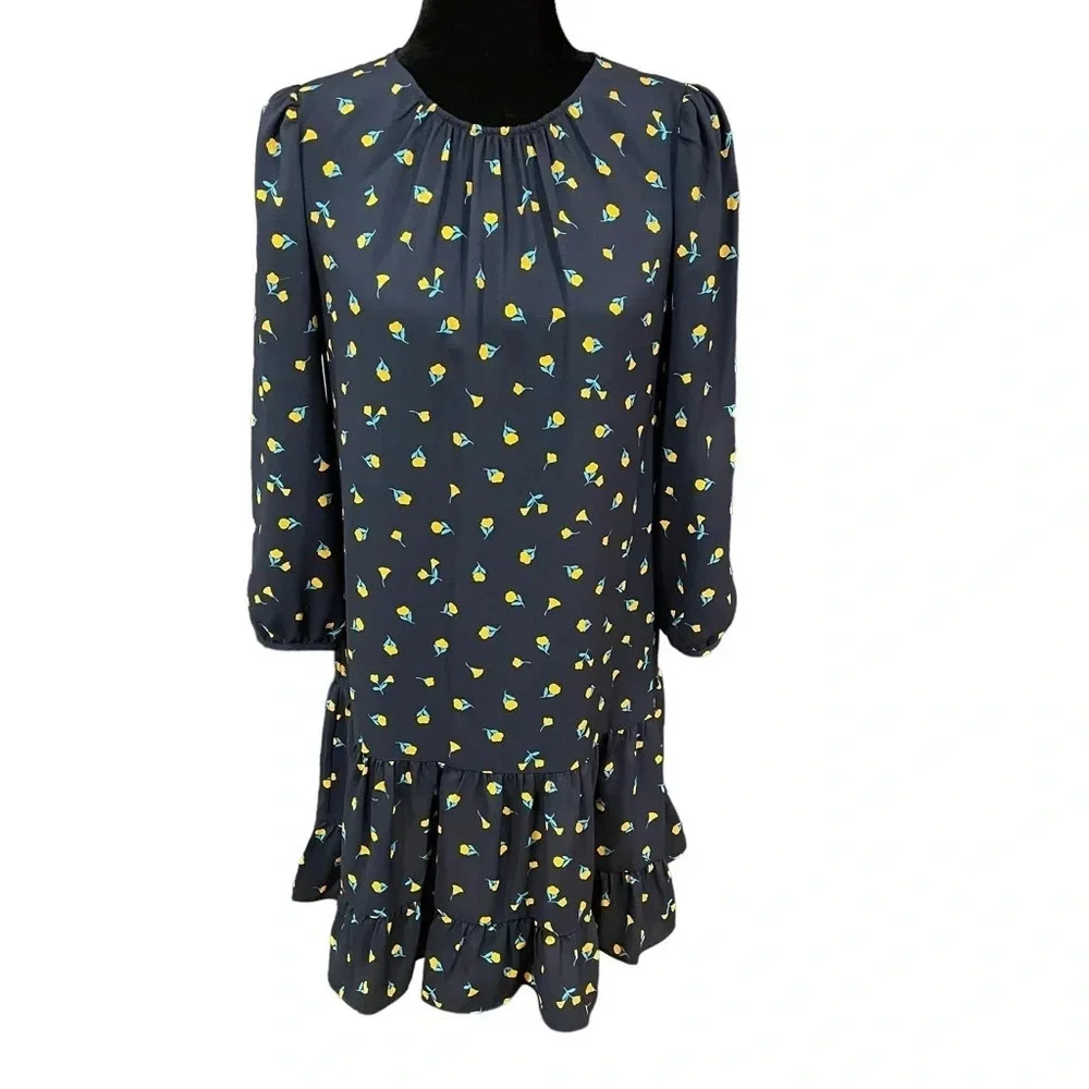Kate Spade Dainty Bloom Shift Dress in LIGHT ADRIATIC BLUE XS